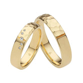 Rauschmayer Trauringe First Individual Love 3D mit 5 Brillanten - 04022